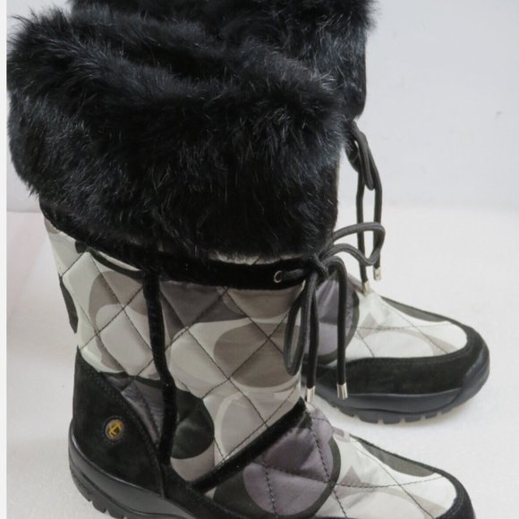 LIKE NEW RARE COACH SASHA BOOT SIZE 5.5 WITH BOX - Picture 4 of 9